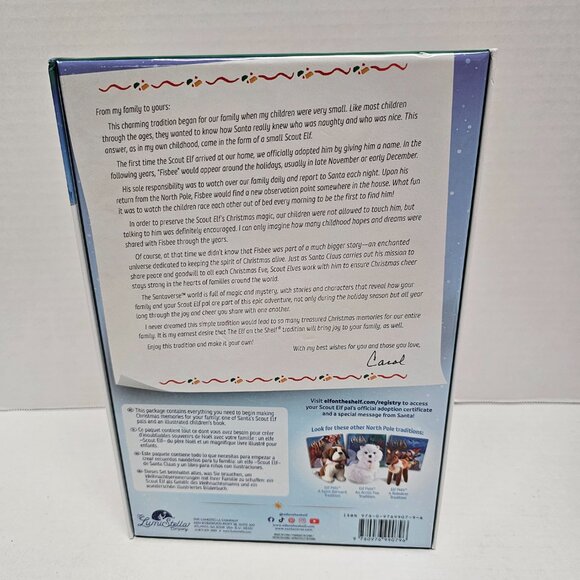 The Elf on the Shelf A Christmas Tradition Set Boy Plush Book Keepsake Box 2005 - Picture 3 of 14